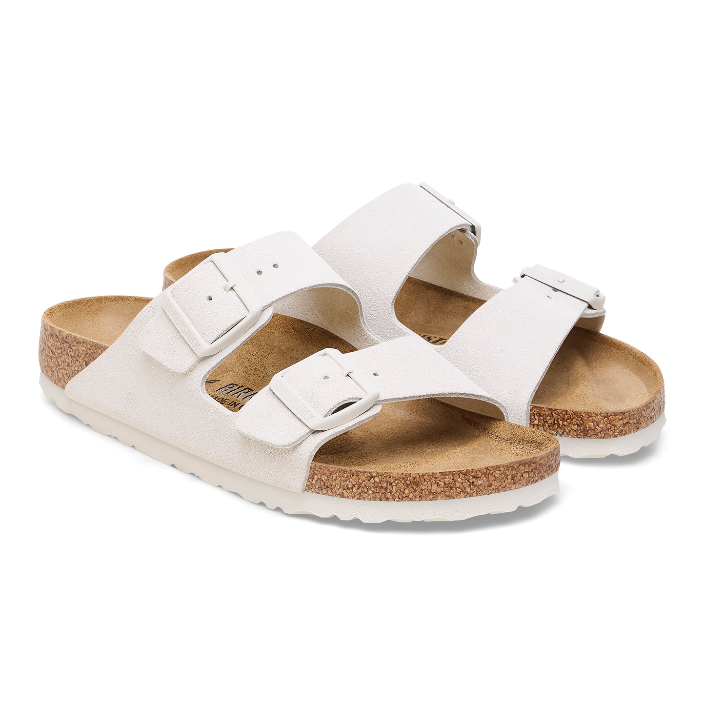 BIRKENSTOCK ARIZONA WHITE ANTIQUE