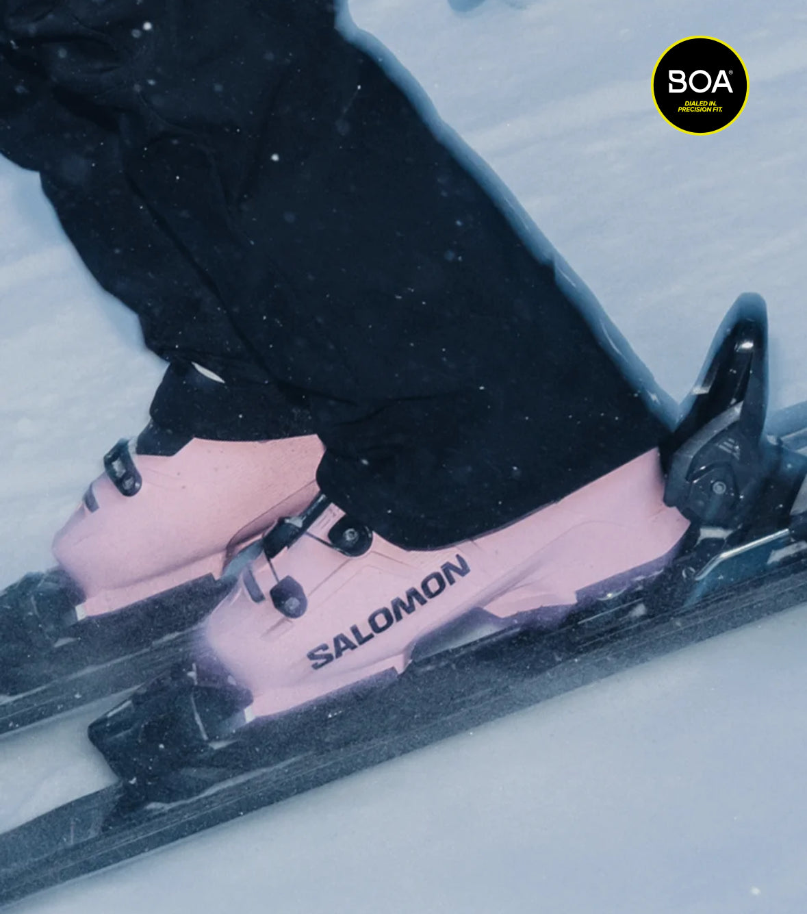 SCARPONI SALOMON SUPRA BOA PINK 105W