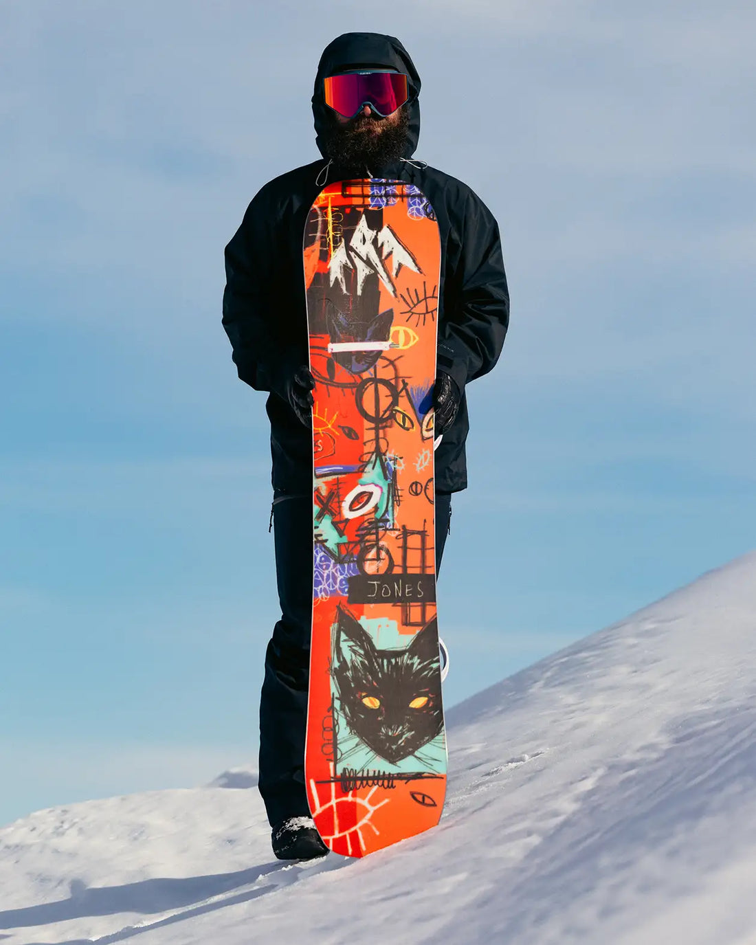 2166:SNOWBOARD JONES RALLY CAT