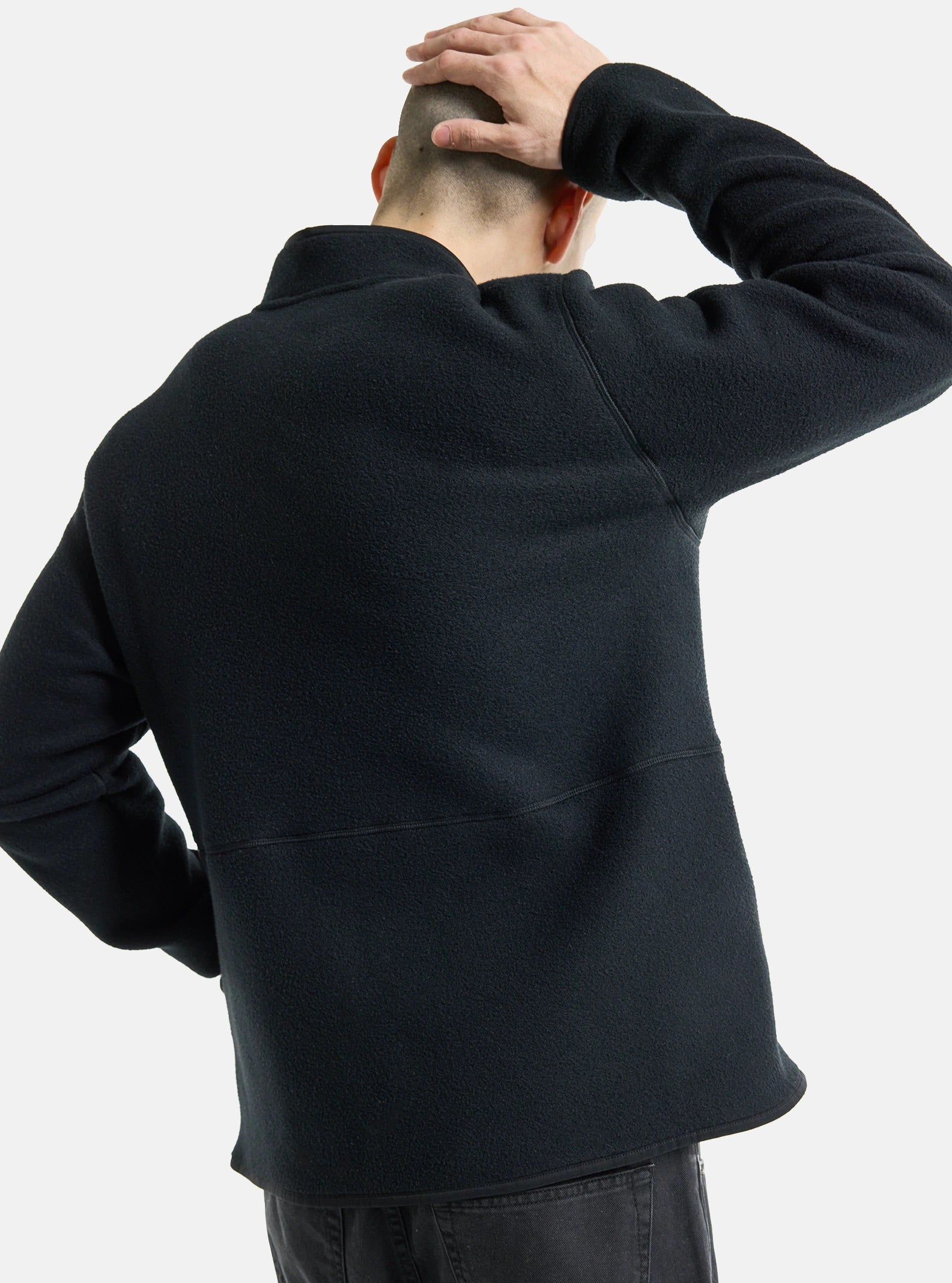 2328:PILE BURTON FULL ZIP BLACK