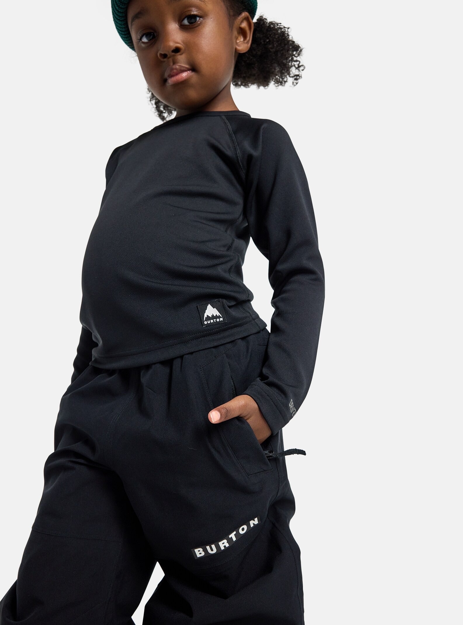 2365:PANTALONI BURTON KIDS BLACK
