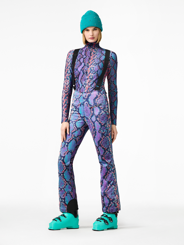 2771:PANTALONI GOLDBERGH ELENA TURCHESE