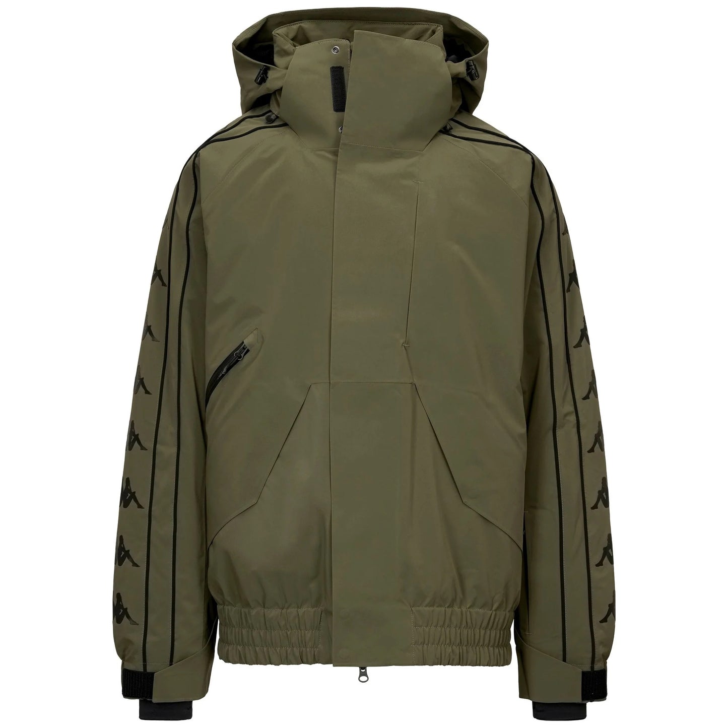 2787:GIACCA KAPPA 678H BANDA GREENACADEMIA