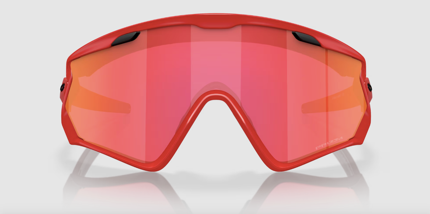 OCCHIALI OAKLEY WIND JACKET 2.0 RED