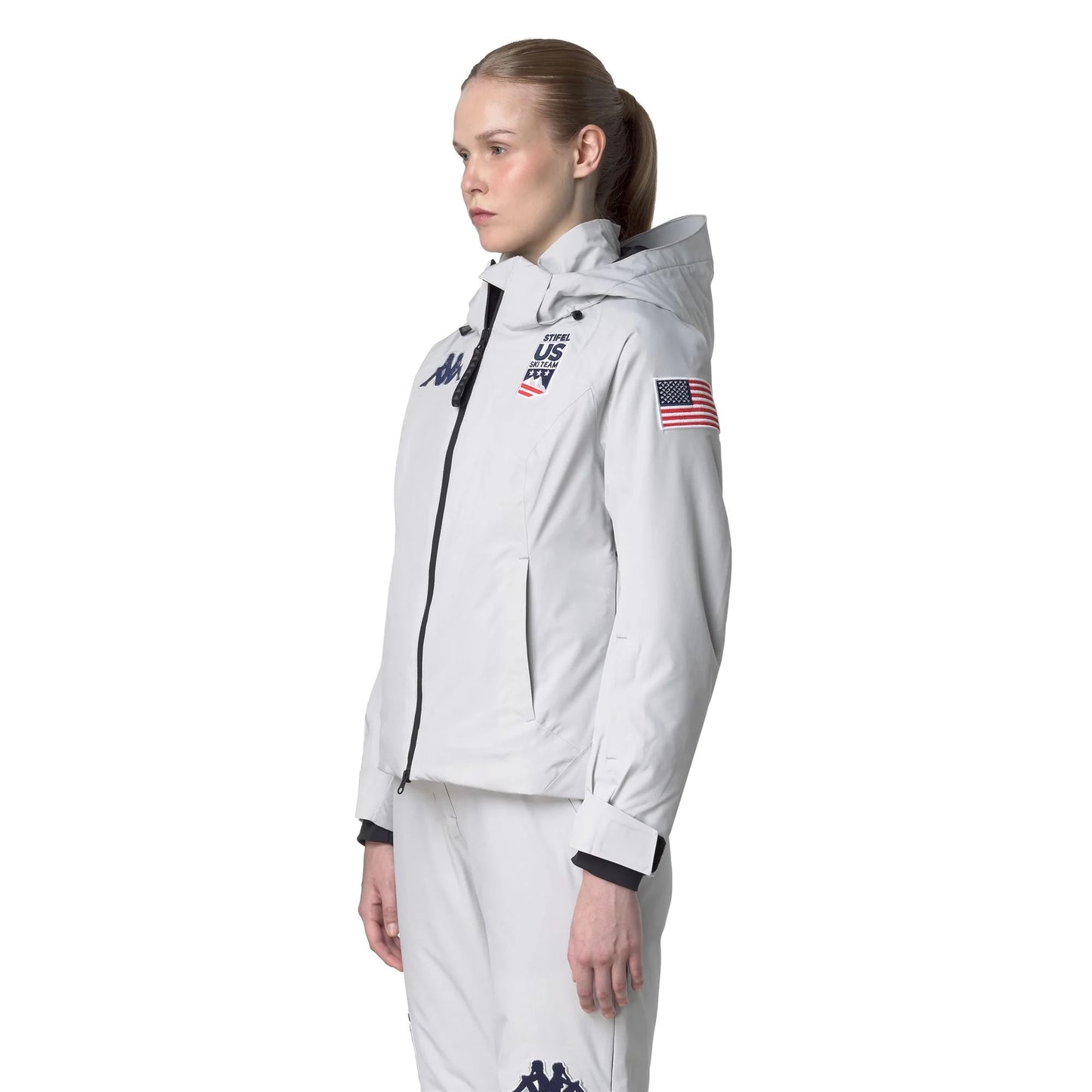 2982:GIACCA KAPPA 8CENTO USA WHITE