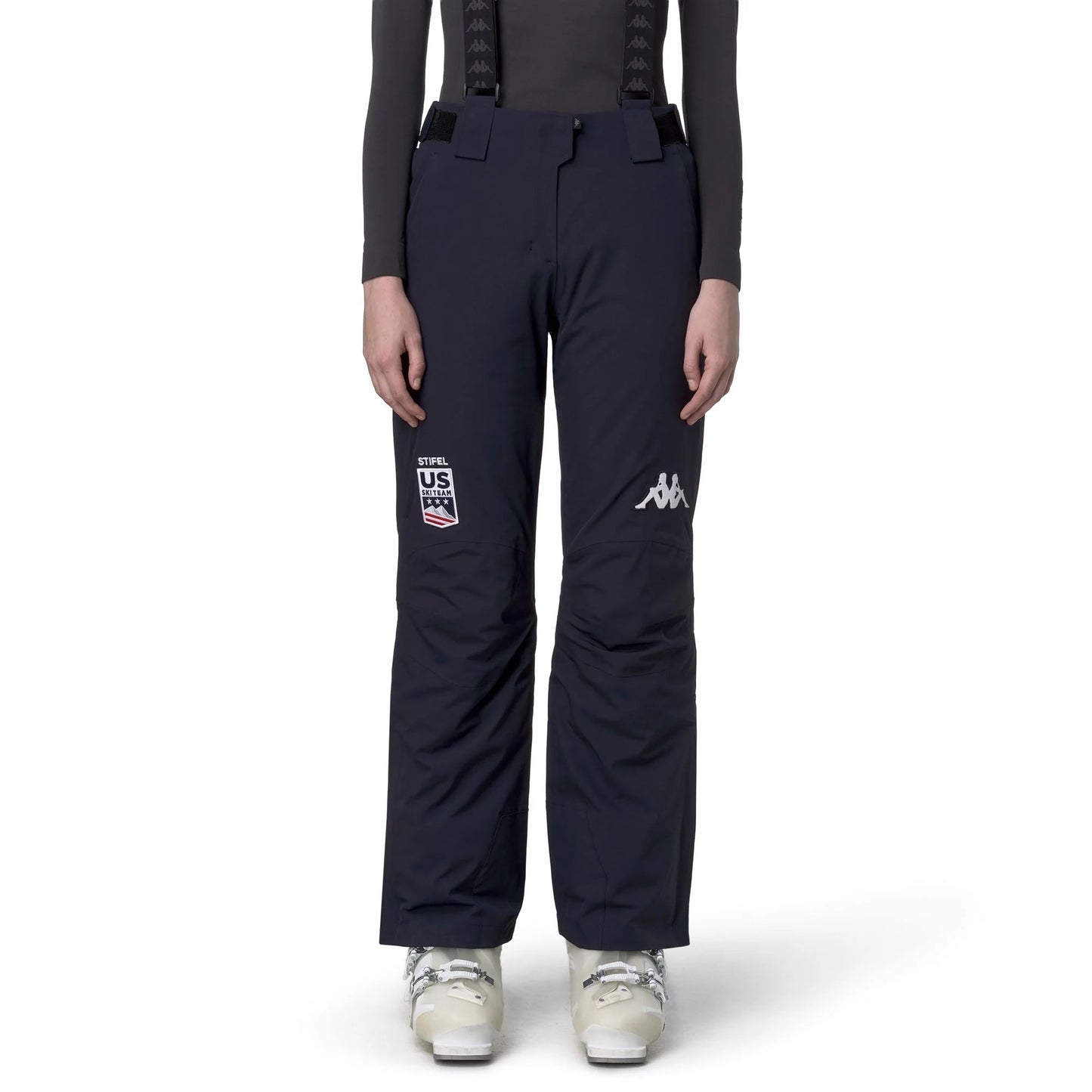 2994:PANTALONI KAPPA 8CENTO W USA BLU