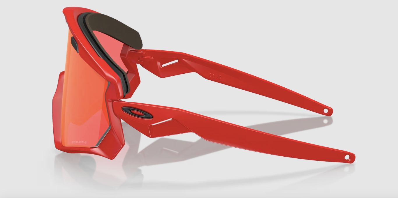 OCCHIALI OAKLEY WIND JACKET 2.0 RED
