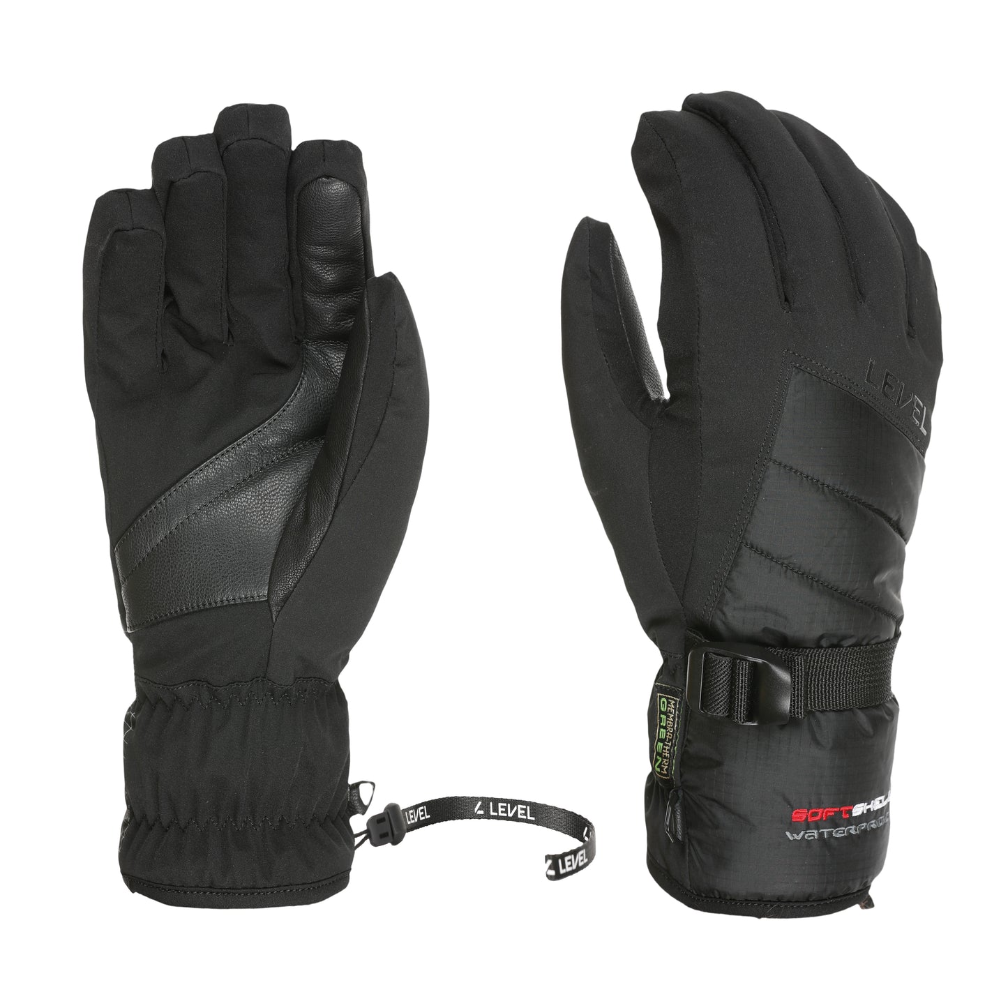 3738:GUANTI LEVEL HERO BLACK