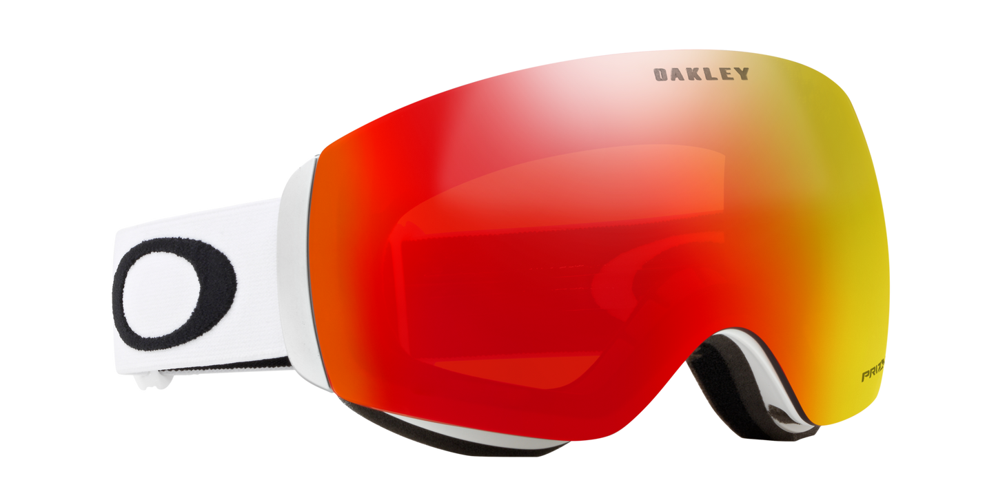 4252:MASCHERA OAKLEY FLIGHT DECK M WHITE