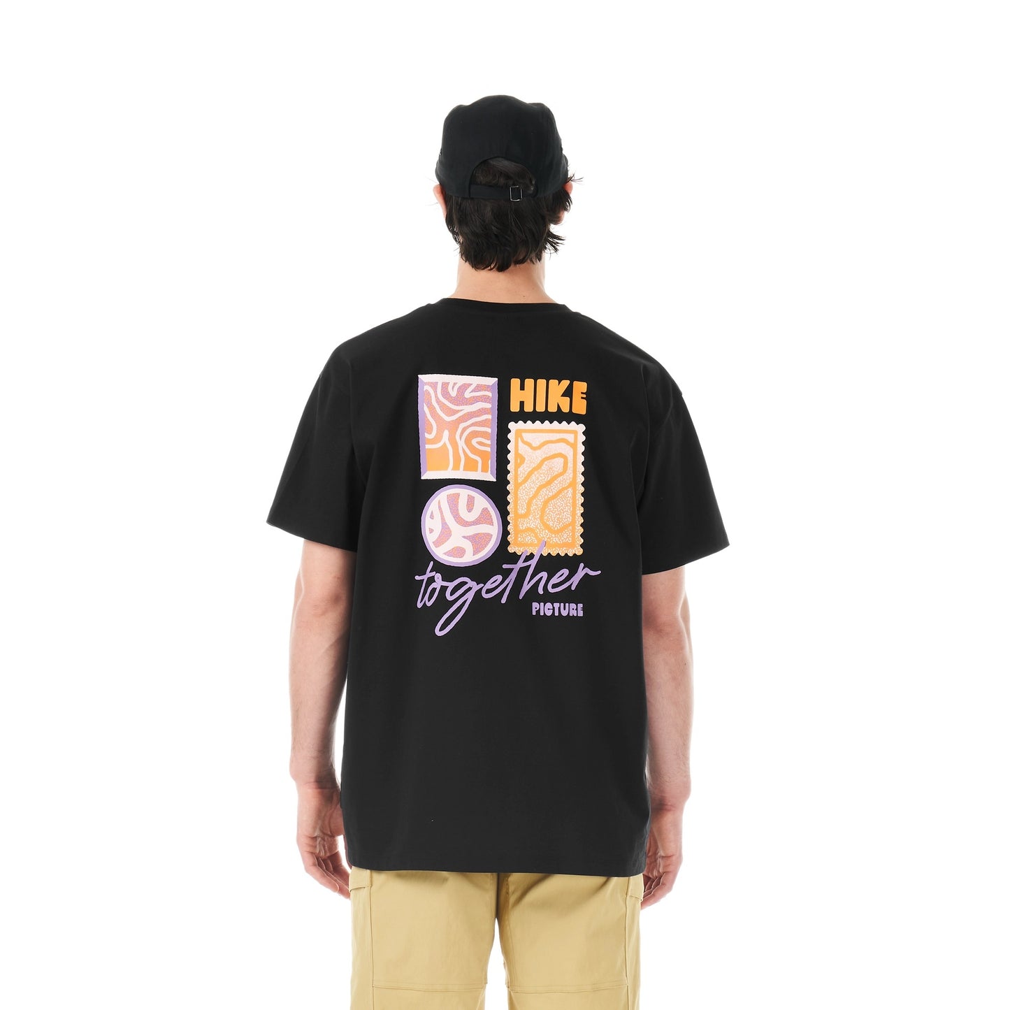 5391:T-SHIRT PICTURE ENDAKO BLACK