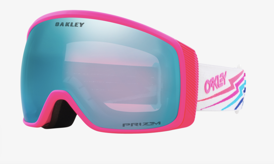 MASCHERA OAKLEY FLIGH TRACKER WHITE BOLT