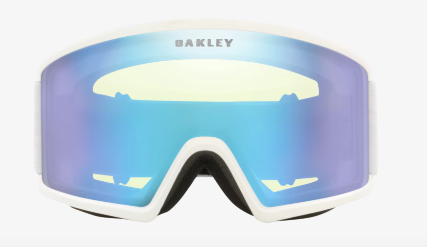MASCHERA OAKLEY TARGET LINE L WHITE/YLW