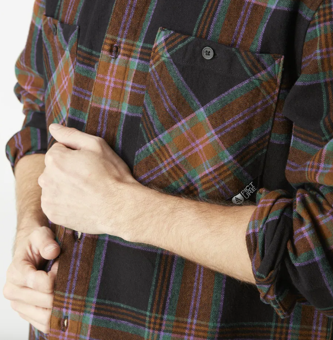 CAMICIA PICTURE RELOWA PLAID BLACK