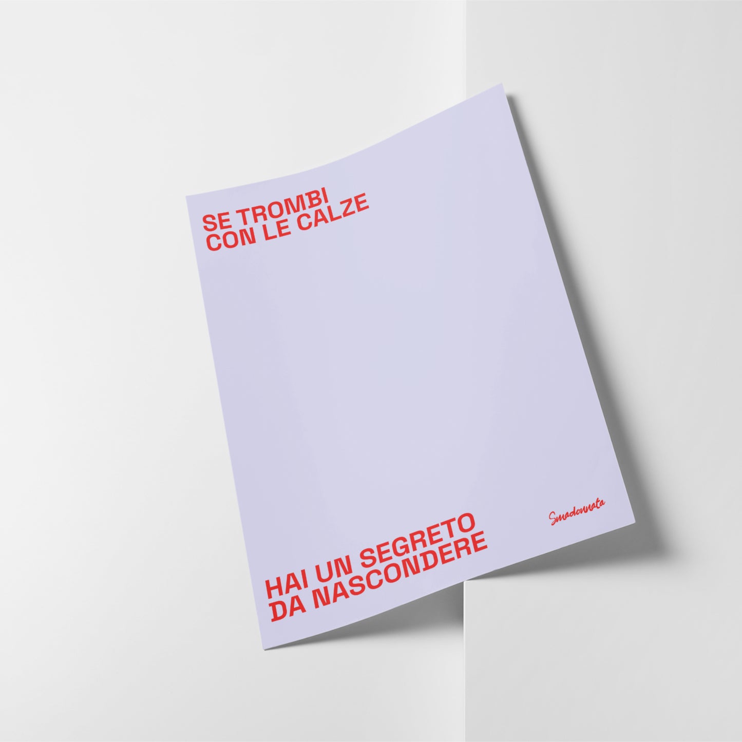 POSTER - SEX WITH SOCKS