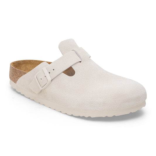 BIRKENSTOCK BOSTON WHITE ANTIQUE