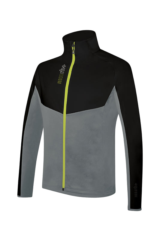 1415:PILE RH+ ZERO FULL ZIP GREY