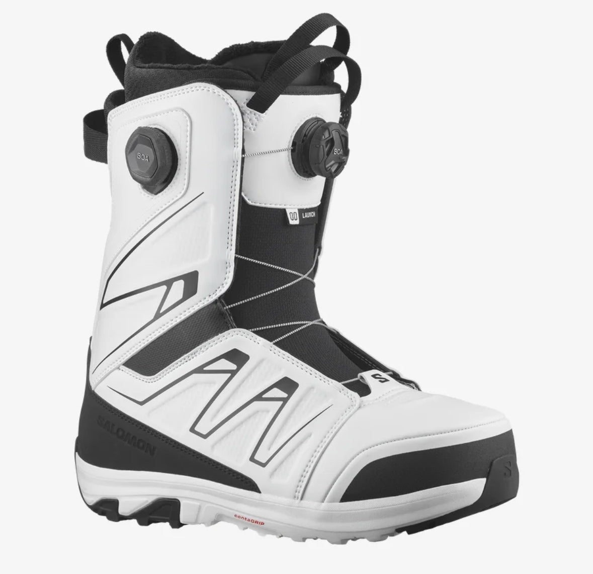 SCARPONI SALOMON LAUNCH BOA SJ WHITE