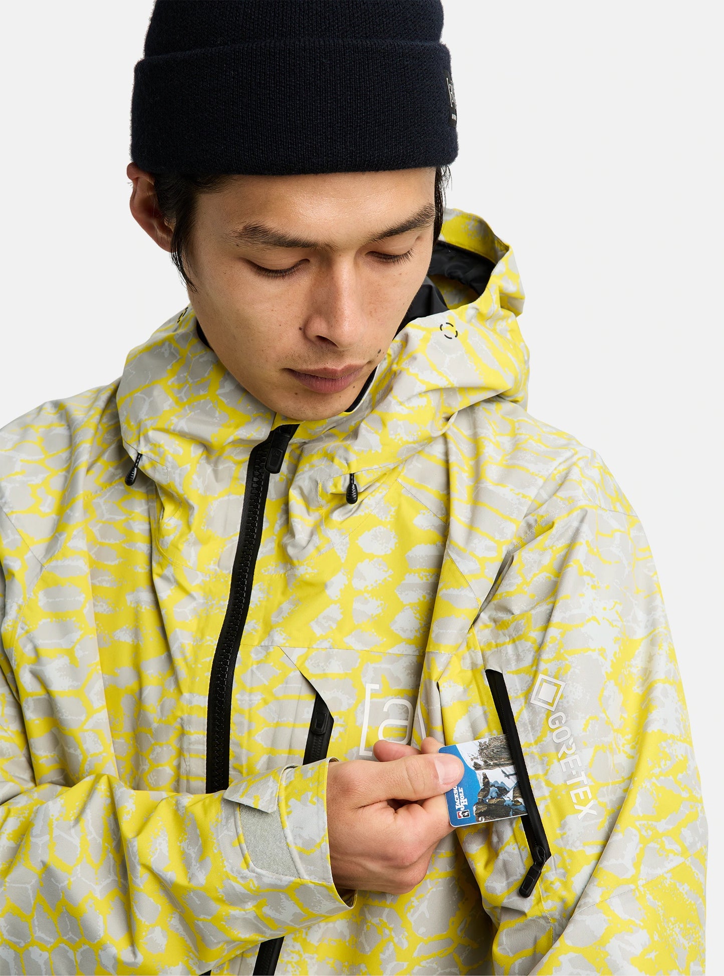 2262:GIACCA BURTON AK GORE-TEX CYCLIC ATOMIC SHAT