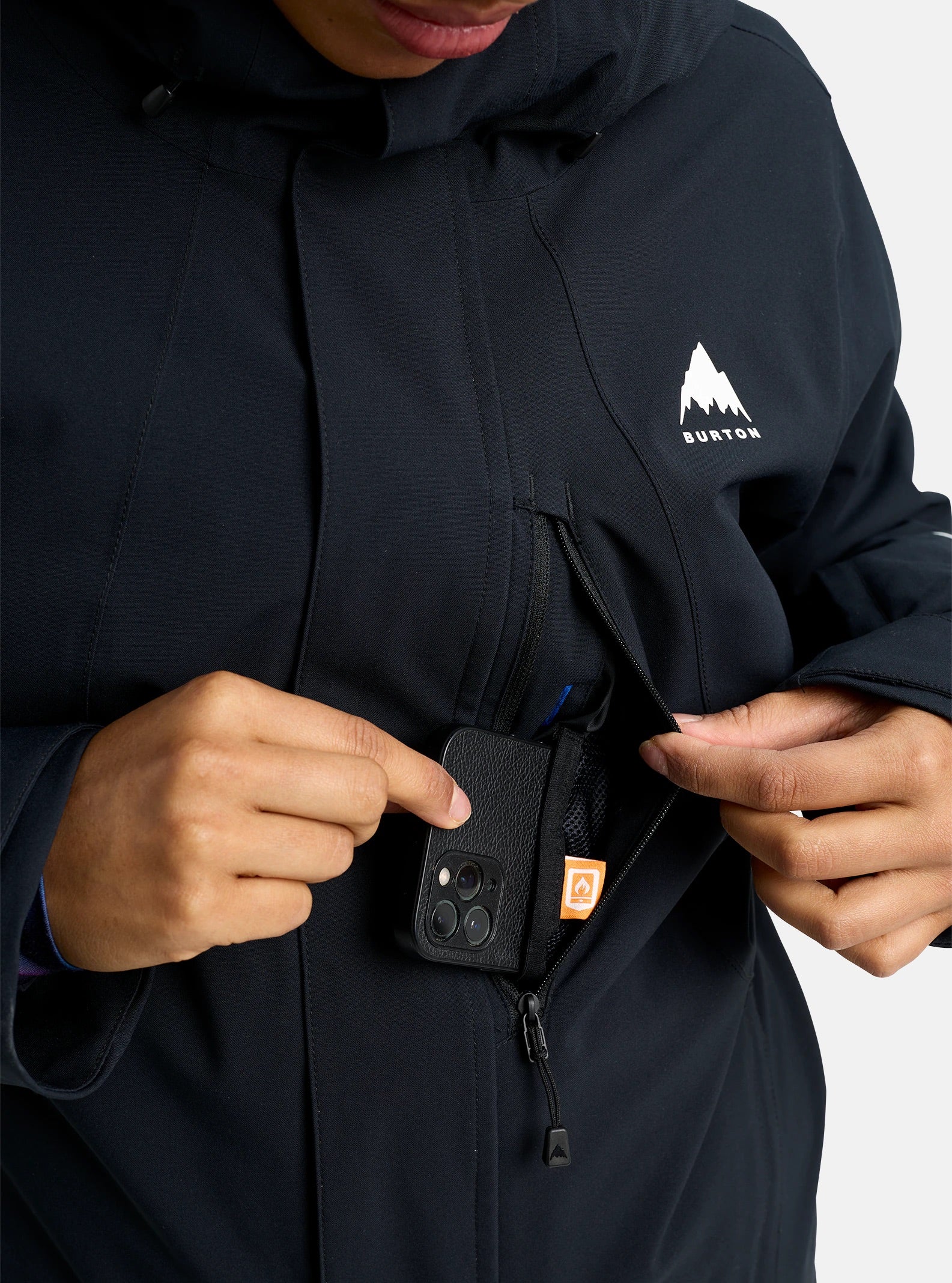 2278:GIACCA BURTON RESERVE STRETCH BLACK