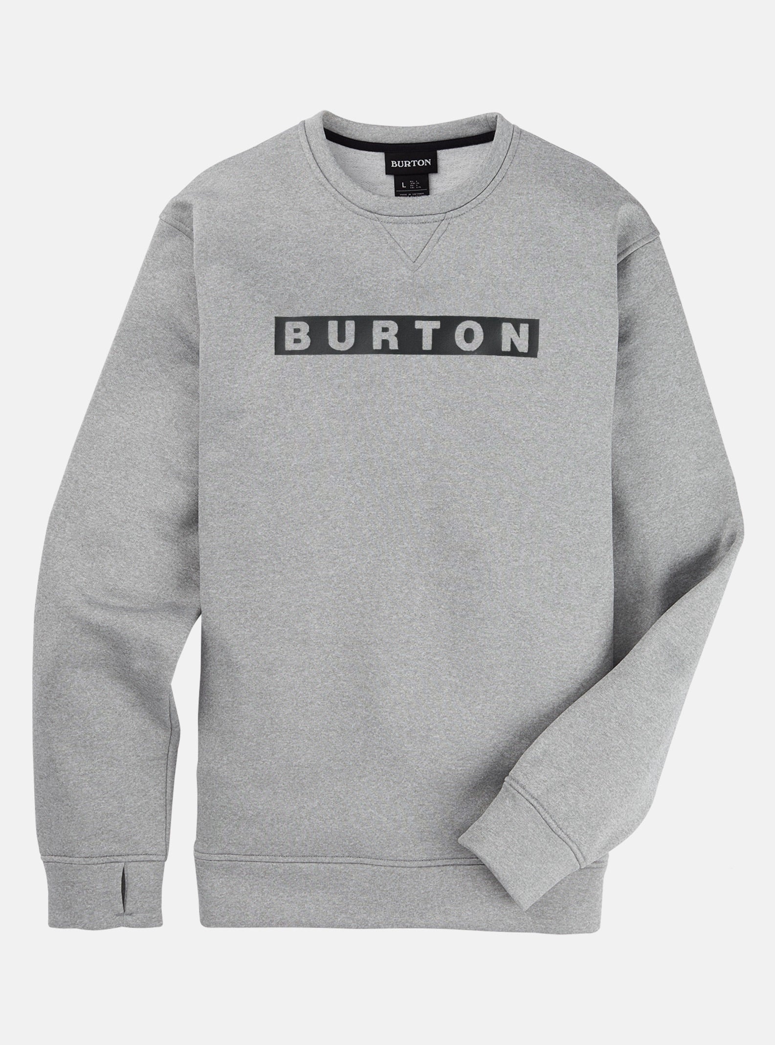 2336:FELPA BURTON CREW GREY