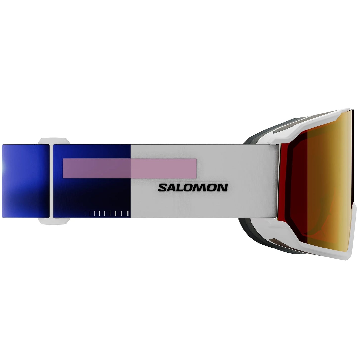 2566:MASCHERA SALOMON S/VIEW WHITE