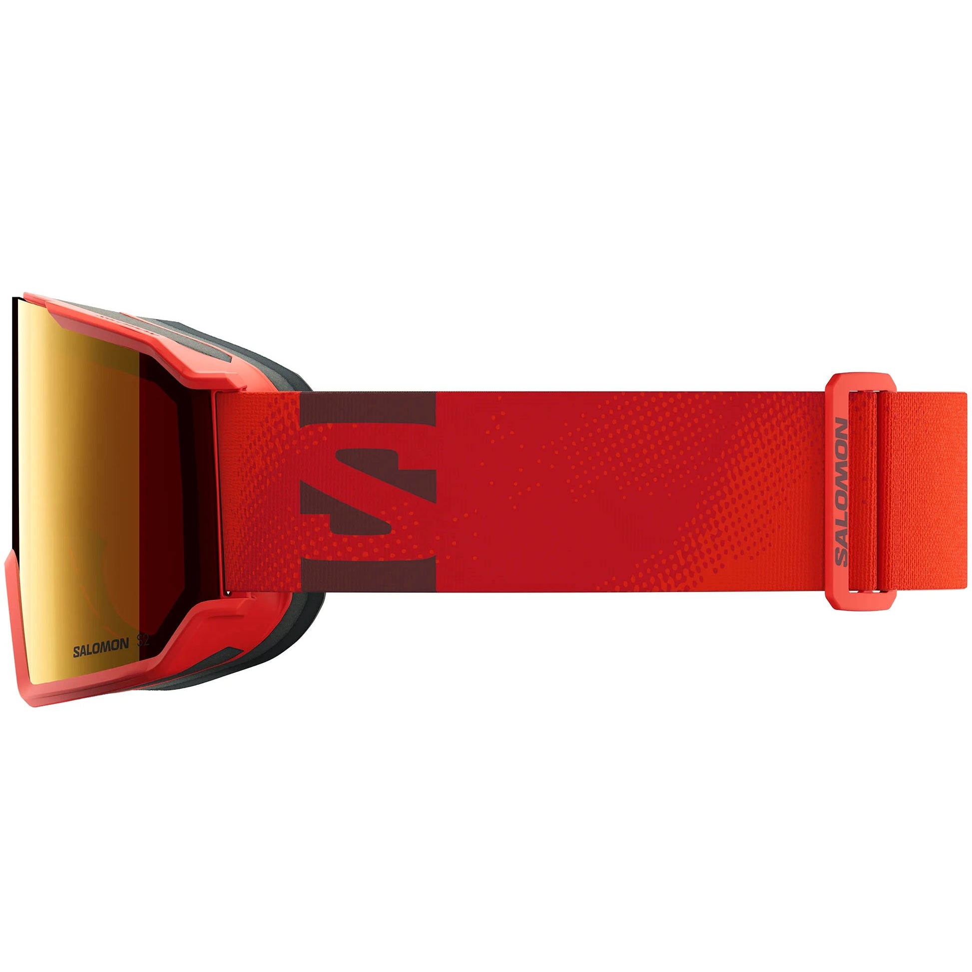2573:MASCHERA SALOMON S/VIEW TOMATO