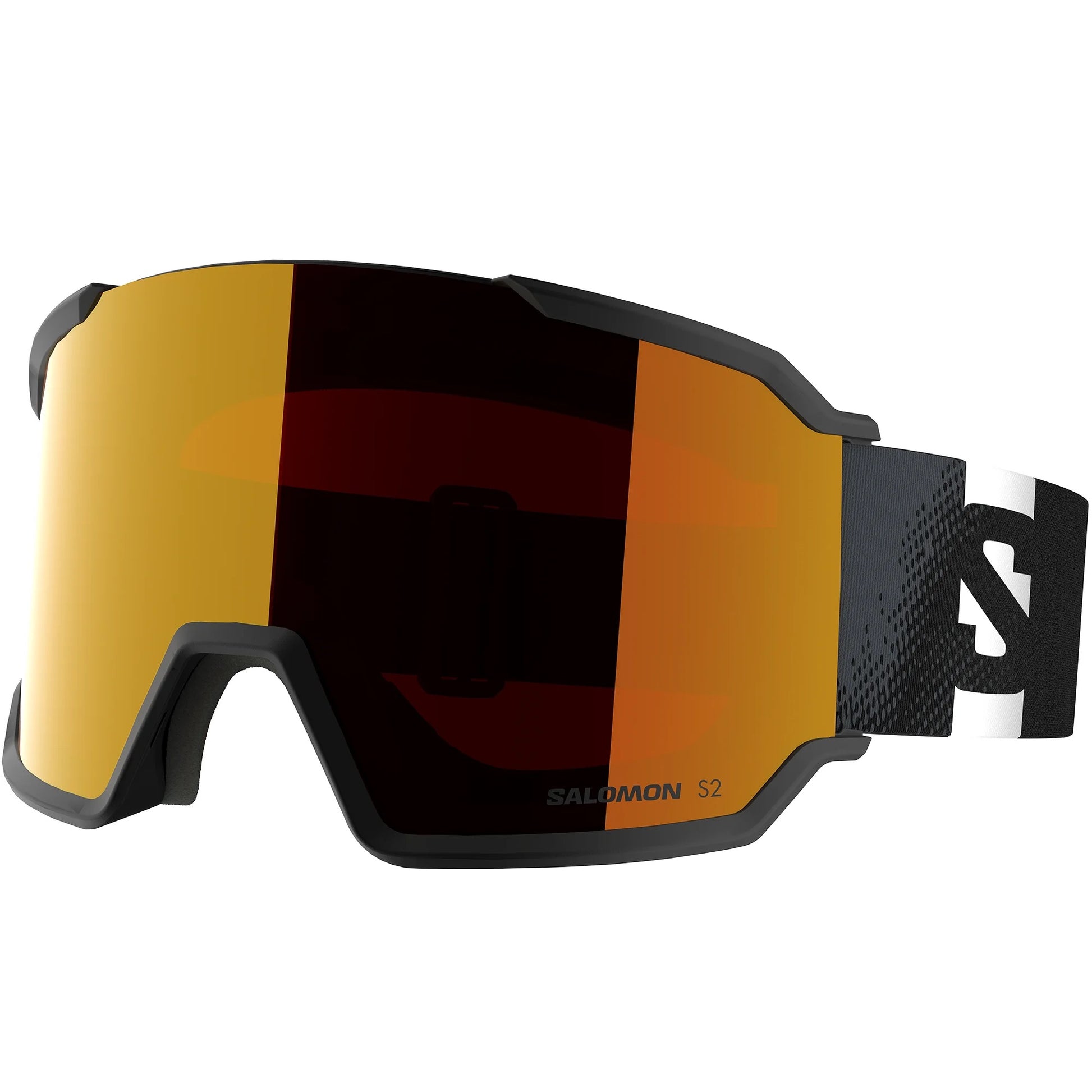 2574:MASCHERA SALOMON S/VIEW BLACK