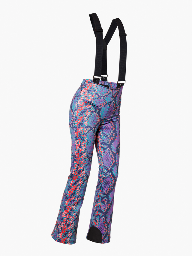 2769:PANTALONI GOLDBERGH ELENA TURCHESE