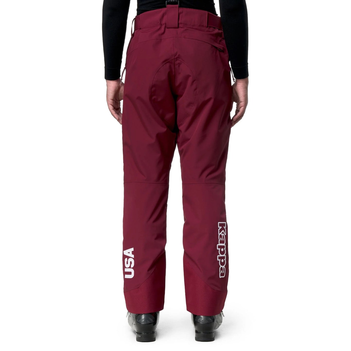 2799:PANTALONI KAPPA 6CENTO 622 USA RED