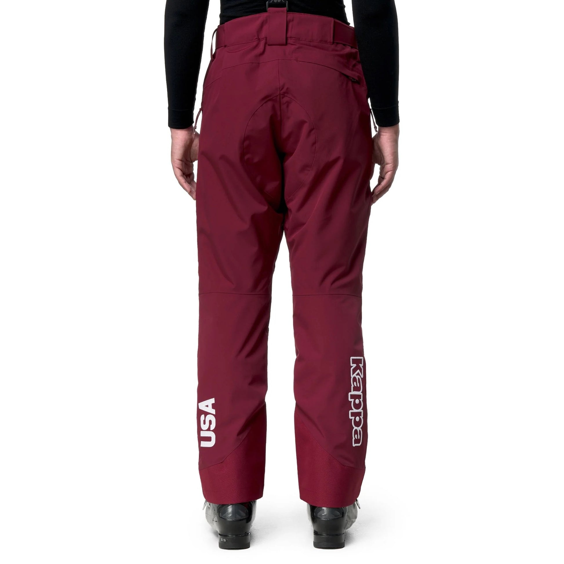 2799:PANTALONI KAPPA 6CENTO 622 USA RED