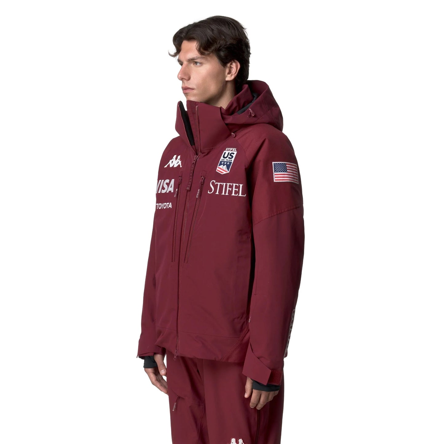 2872:GIACCA KAPPA 6CENTO USA RED