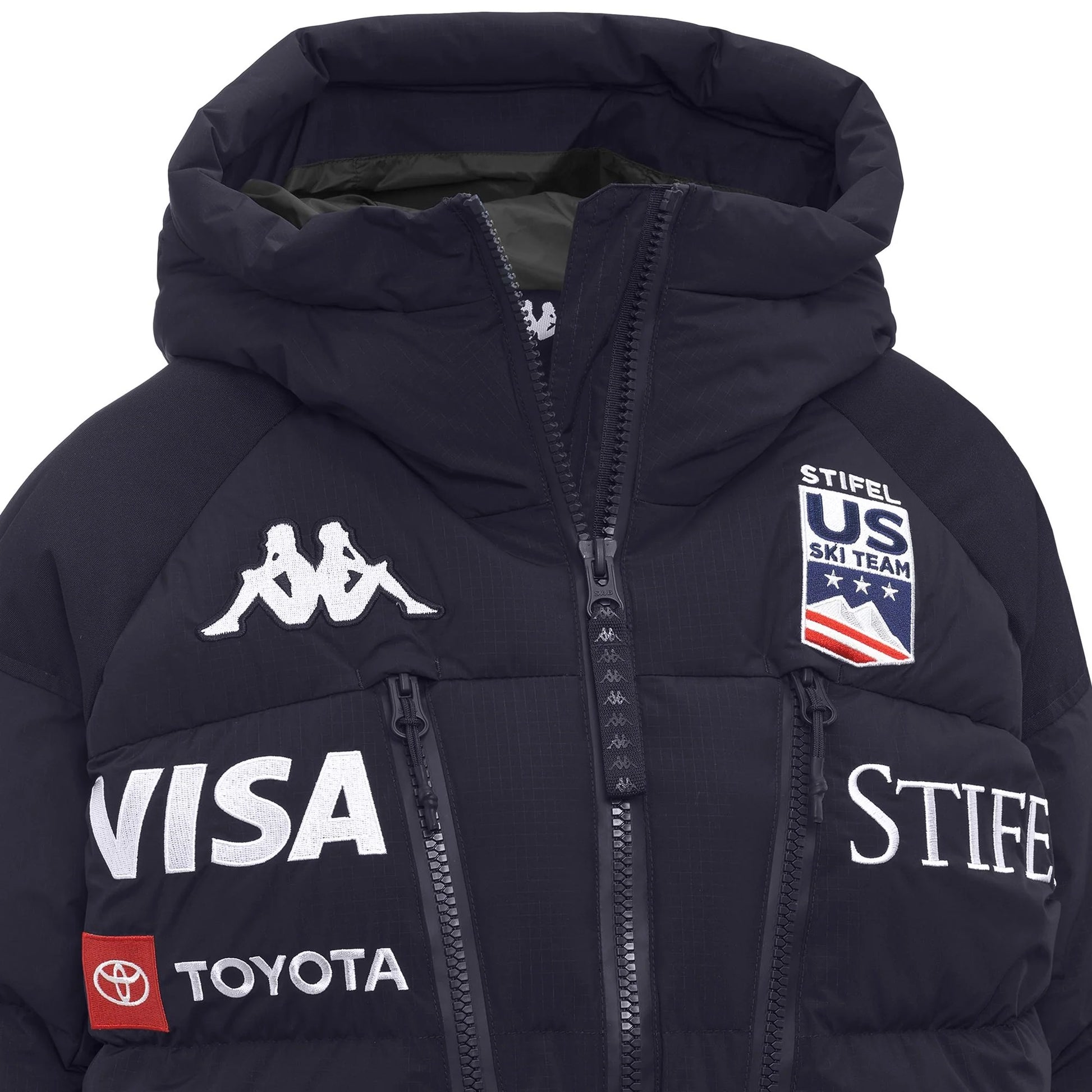 2888:PIUMINO KAPPA 6CENTO USA W BLU