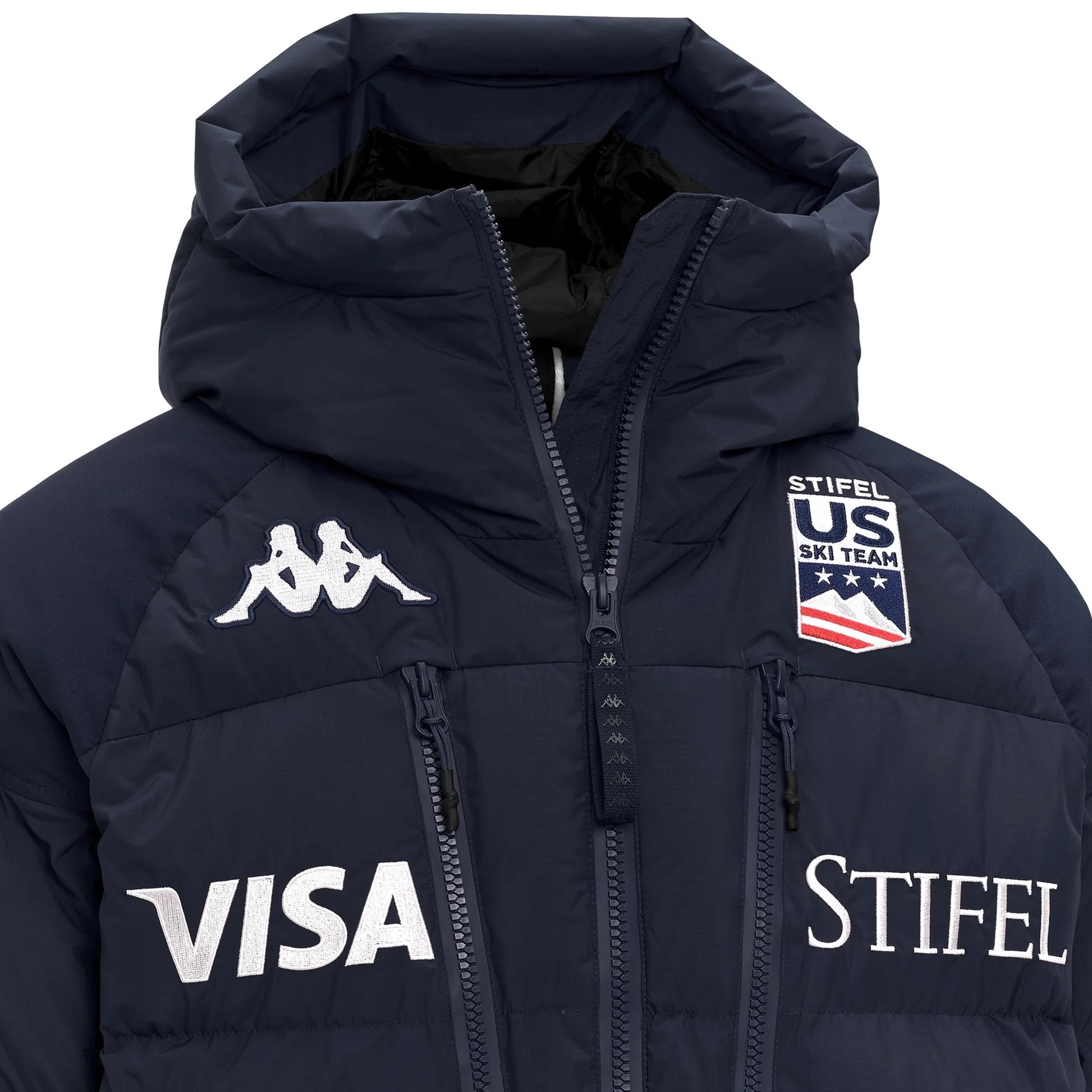 2898:PIUMINO KAPPA 6CENTO USA BLU