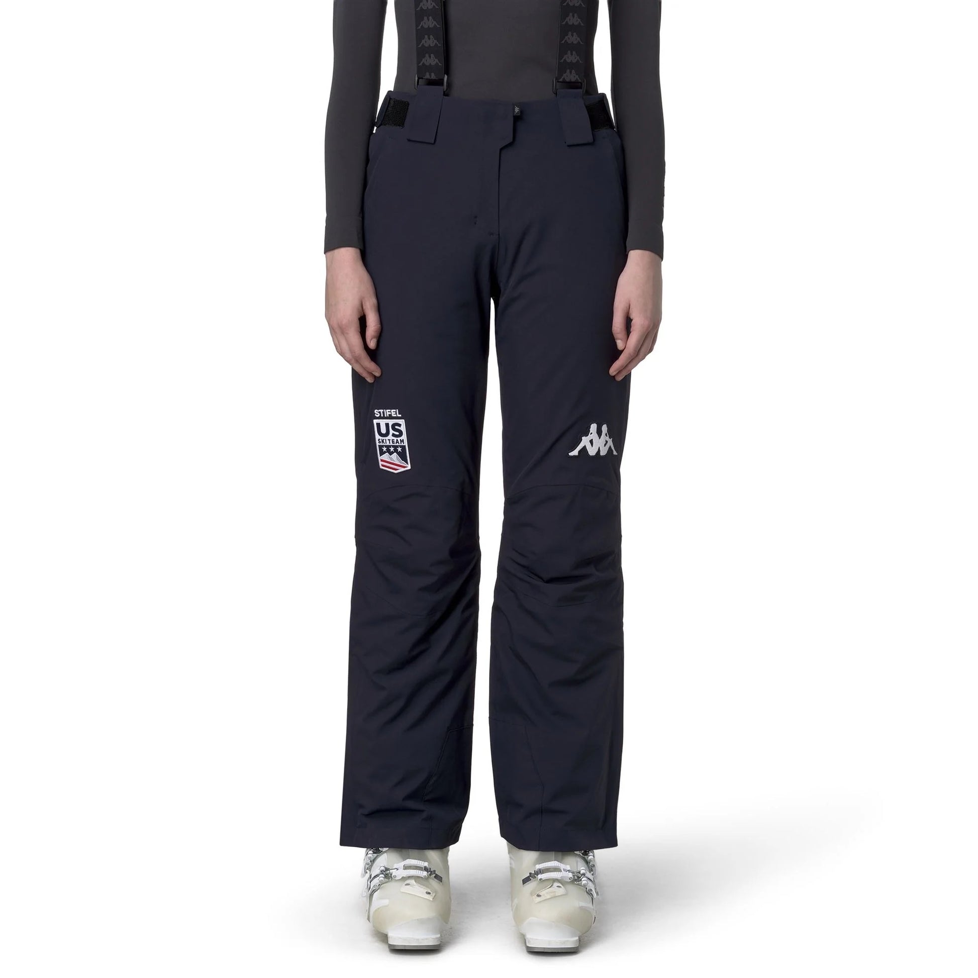 2994:PANTALONI KAPPA 8CENTO W USA BLU