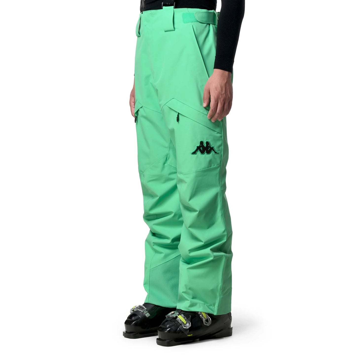 3057:PANTALONI KAPPA 6CENTO PREMIUM GREEN