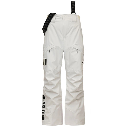 3061:PANTALONI KAPPA 6CENTO PREMIUM WHITE
