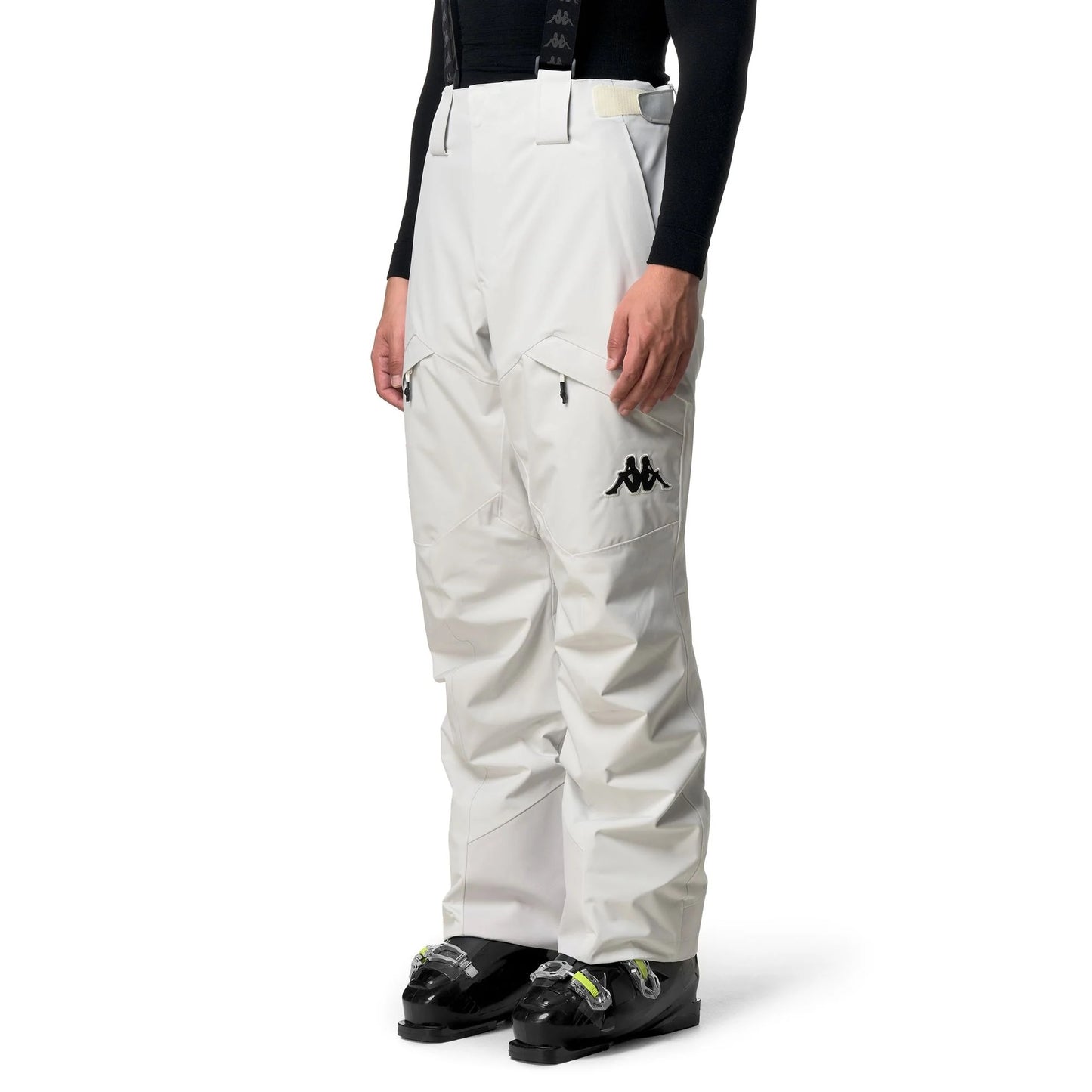 3063:PANTALONI KAPPA 6CENTO PREMIUM WHITE