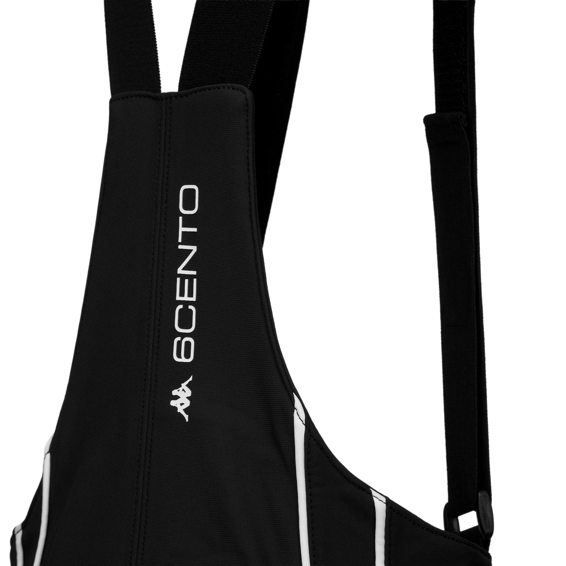 3086:SALOPETTE KAPPA 6 CENTO PREMIUM BLACK