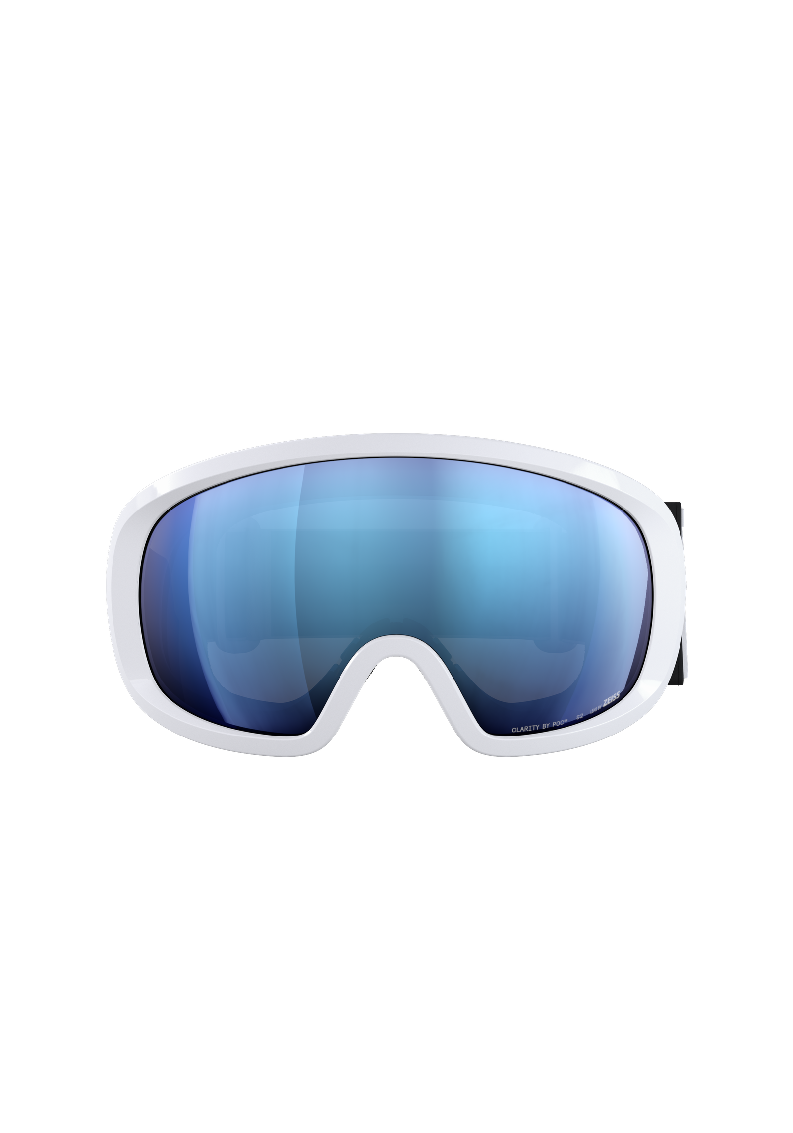 3124:MASCHERA POC FOVEA WHITE BLUE