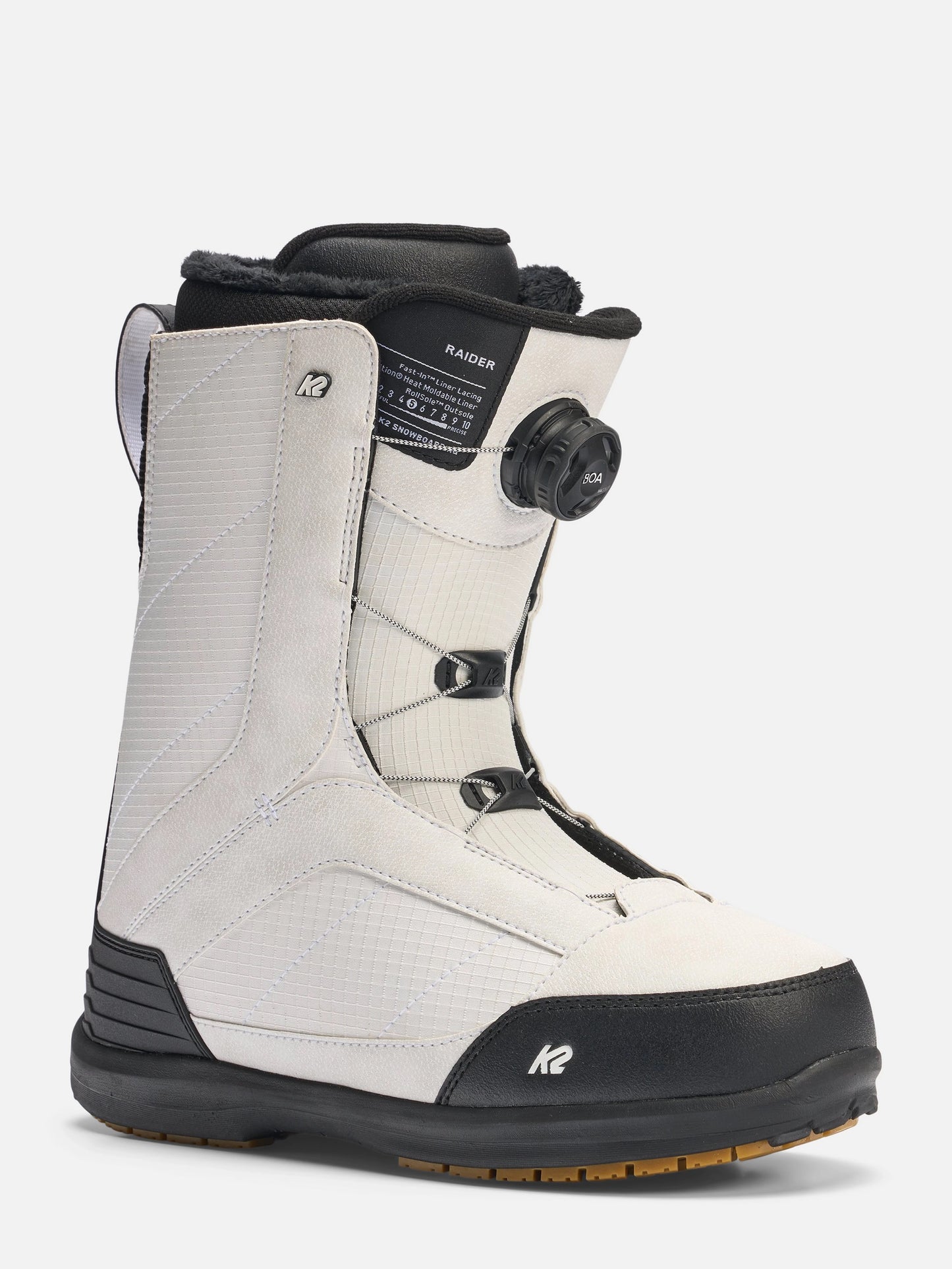 3360:SCARPONI K2 RAIDER WHITE