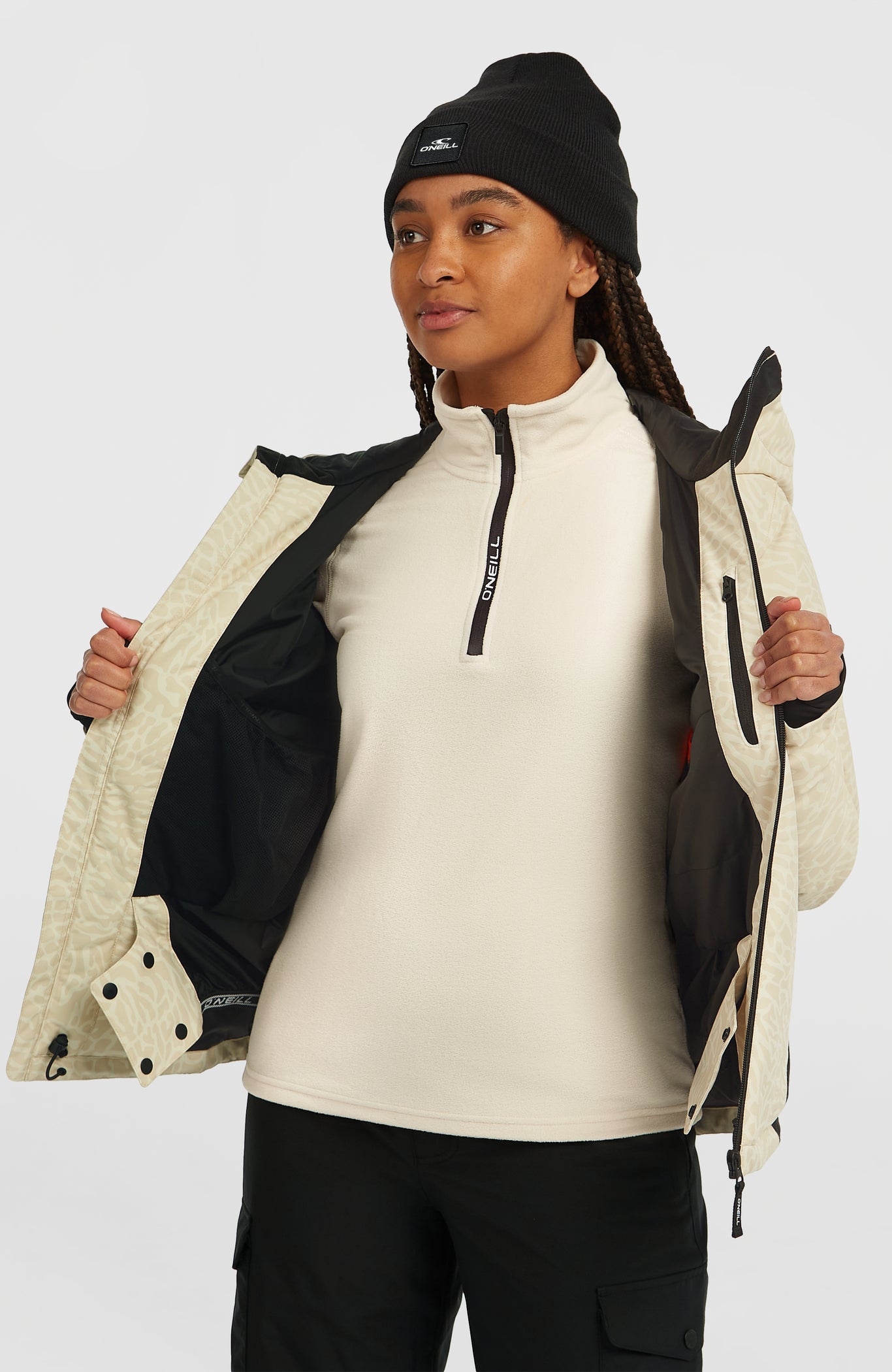 3510:GIACCA SNOW O'NEILL ANIMAL