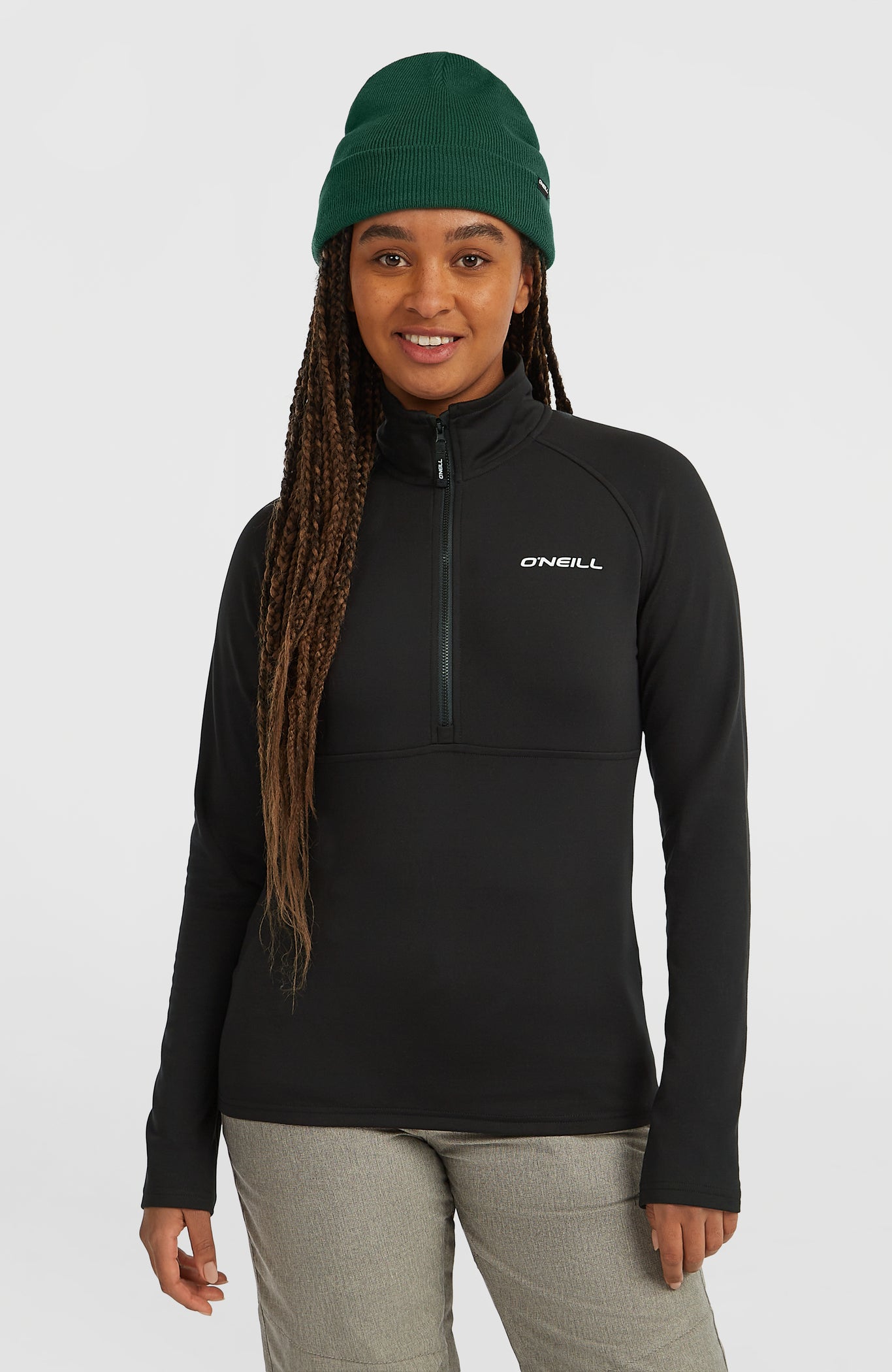 3580:PILE O'NEILL FLEECE BLACK