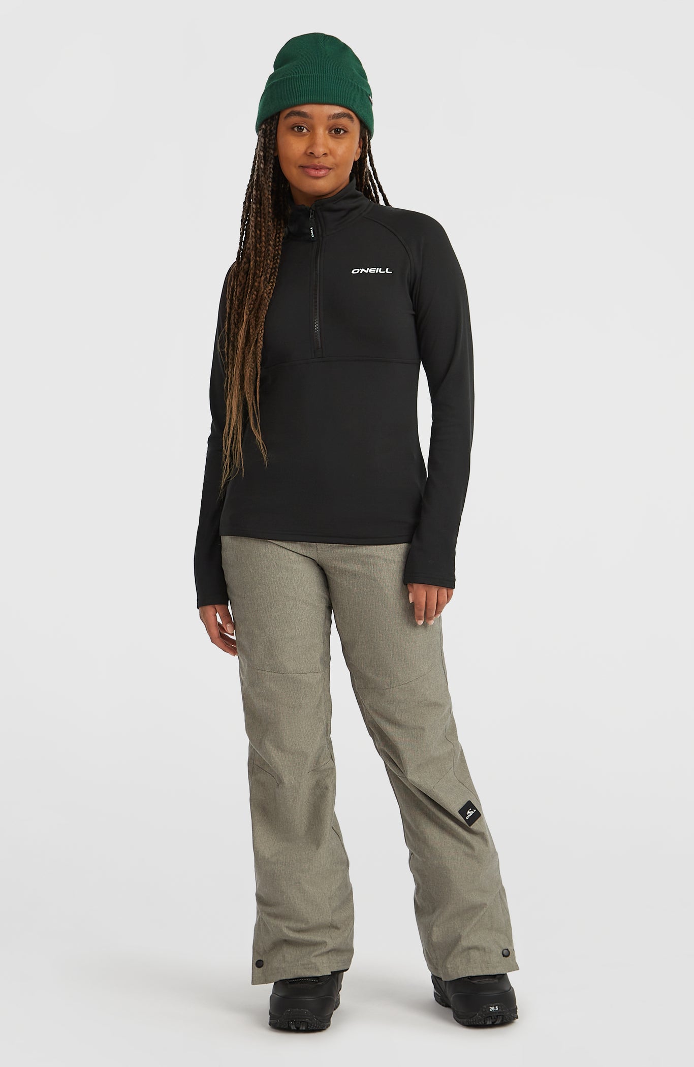 3584:PILE O'NEILL FLEECE BLACK