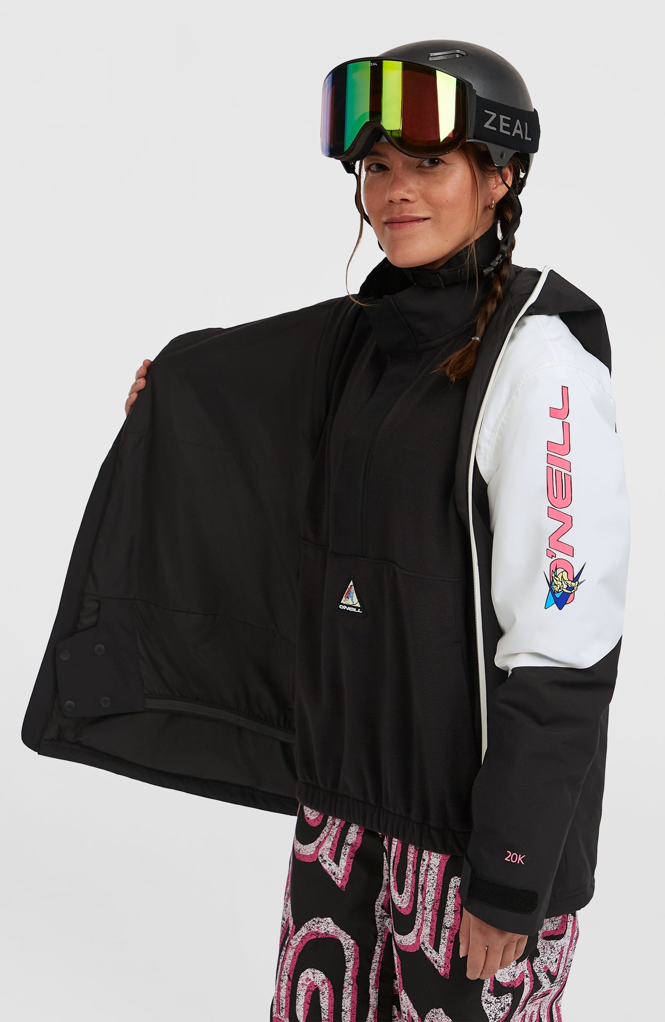 3590:GIACCA O'NEILL ASYMMETRIC BLACK