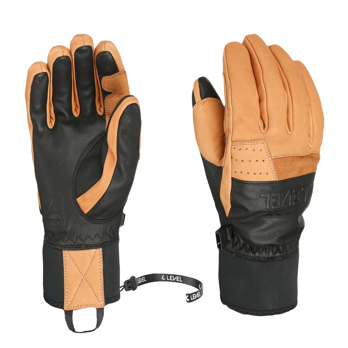 3729:GUANTI LEVEL EIGHTIES BROWN