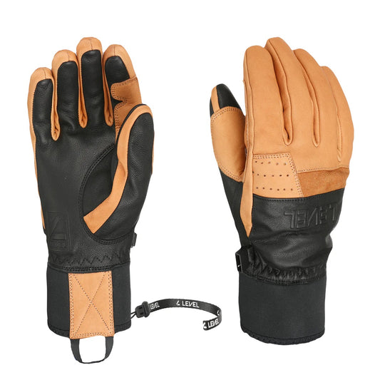 3729:GUANTI LEVEL EIGHTIES BROWN