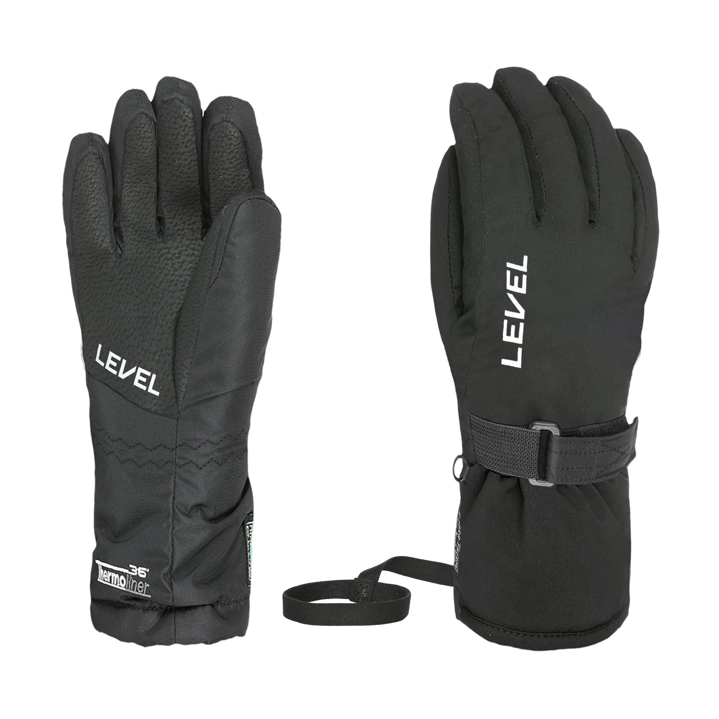 3748:GUANTI LEVEL JUNIOR BLACK