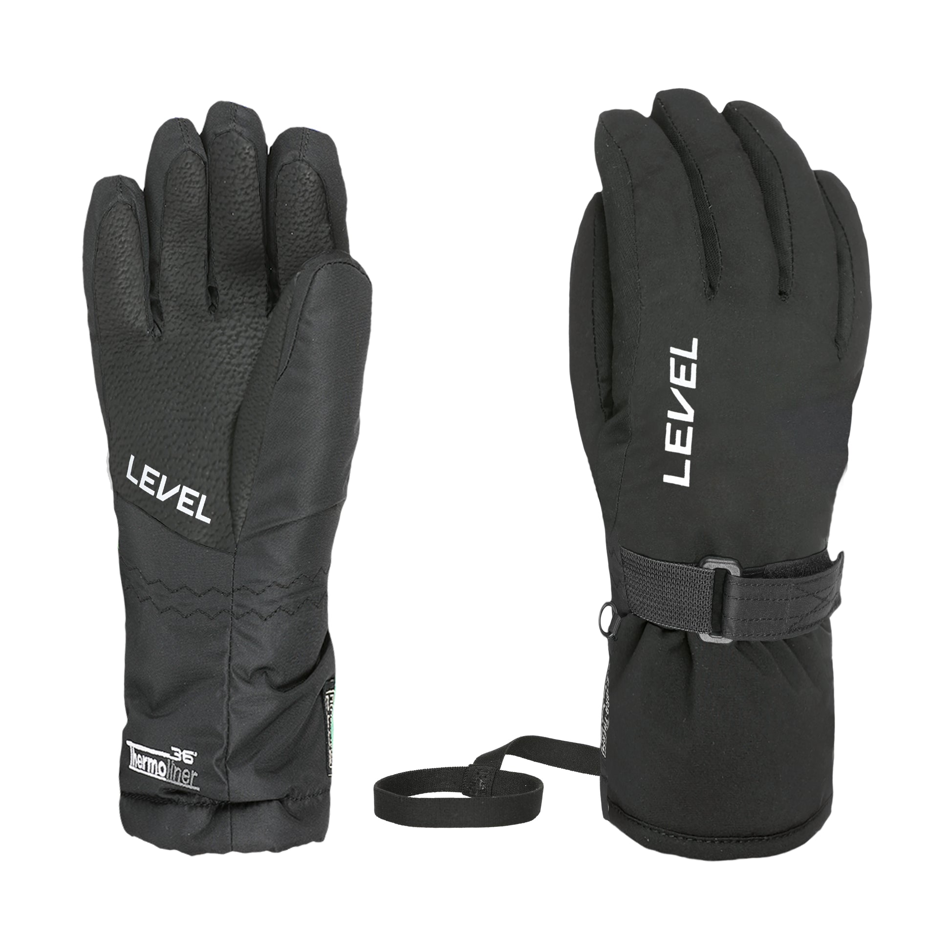 3748:GUANTI LEVEL JUNIOR BLACK