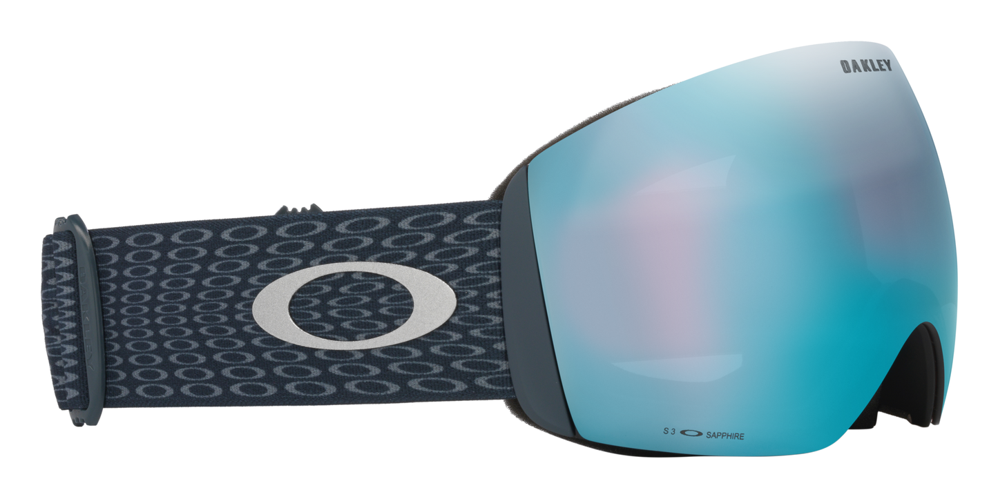 3832:MASCHERA OAKLEY FLIGHT DECK L GREY OZONE