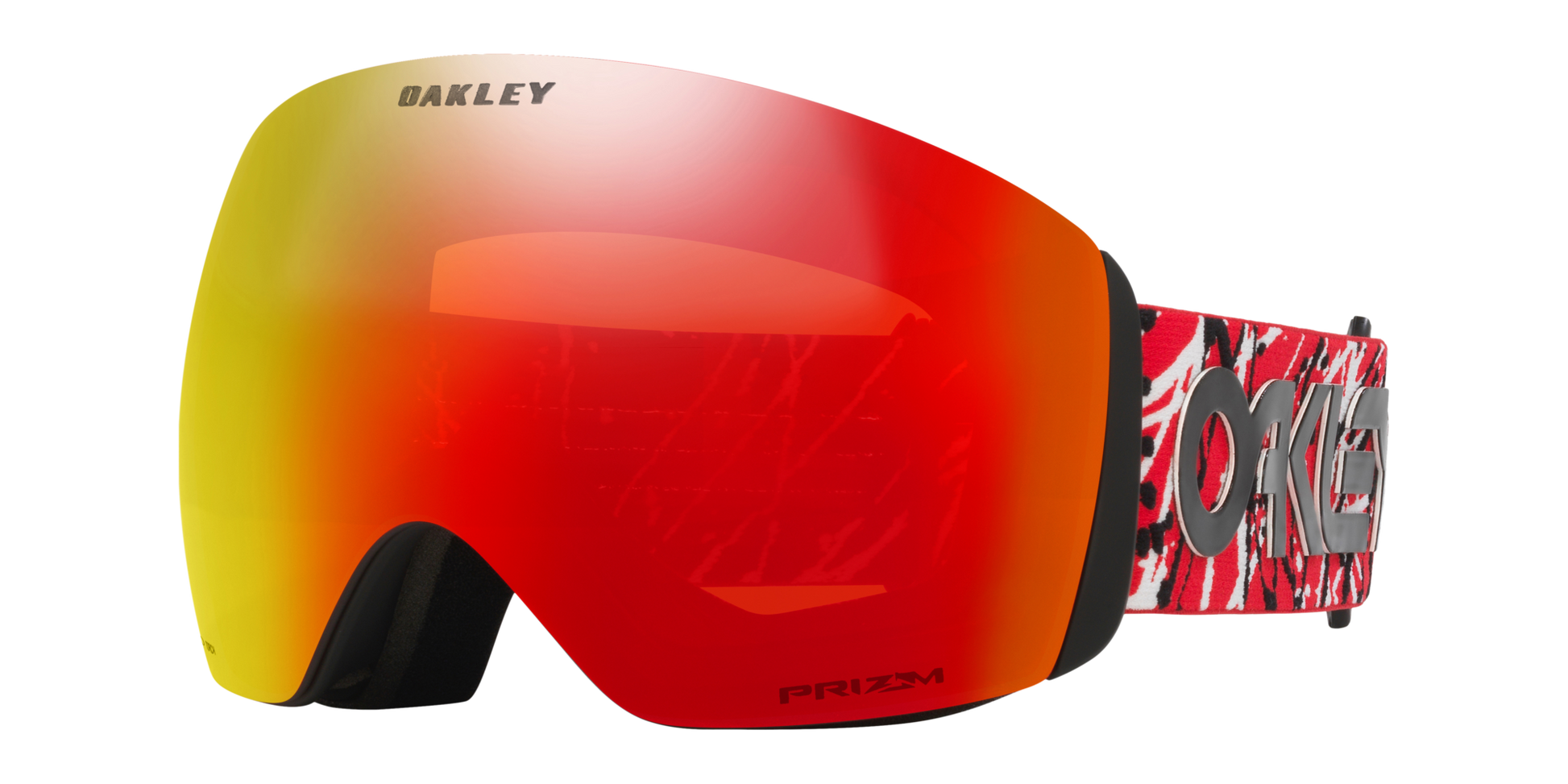 3834:MASCHERA OAKLEY FLIGHT DECK L RED EDDIE